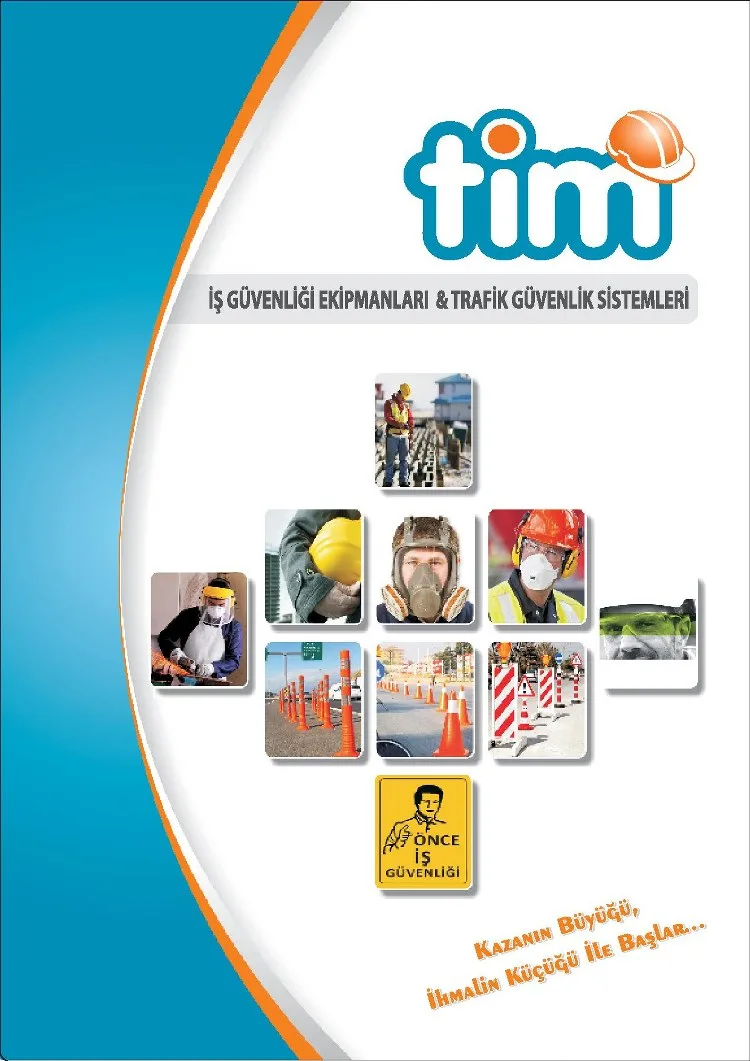Tim İş Güvenliği Ürün Kataloğu kapağı