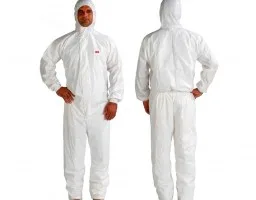 3M 4545WM 4545 Beyaz Lamine Özel Ambalajlı Tulum (M) / Biyolojik Koruma