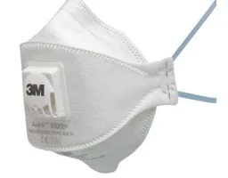 3M 9322 Aura FFP2 Ventilli Toz ve Sis Maskesi