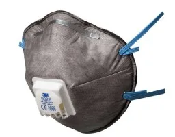 3M 9922 FFP2 Ventilli Düşük Kons. Organik Gaz ve Toz ve Sis Maskesi Toz Maskeleri