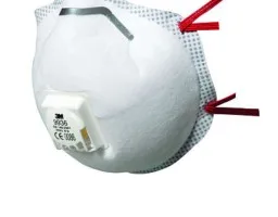 3M 9936 FFP3 Ventilli Düşük Kons. Asit Gaz ve Toz ve Sis Maskesi